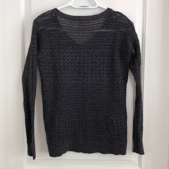 DKNY jeans dark grey knit sweater size small - Picture 5 of 5